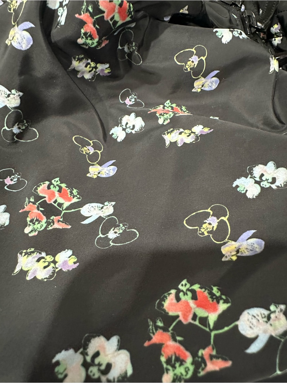 Rebecca Minkoff Floral Print Nylon Julian Backpack Bag - Flowers - Picture 12 of 14